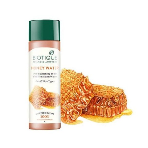 Bio Honey Water Brightening and Cleansing Toner, Biotique, 120ml