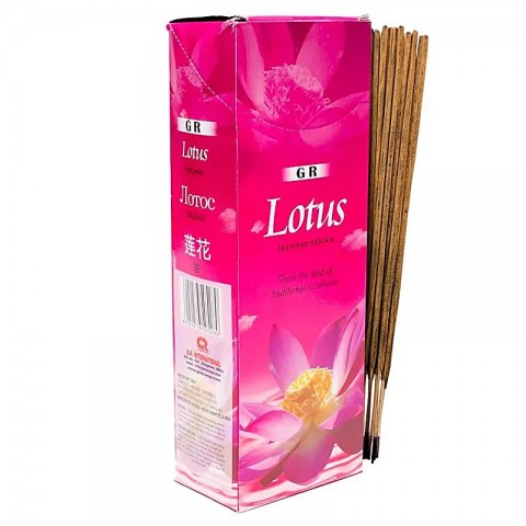 Incense sticks in hexagonal box Lotus, GR, 20g