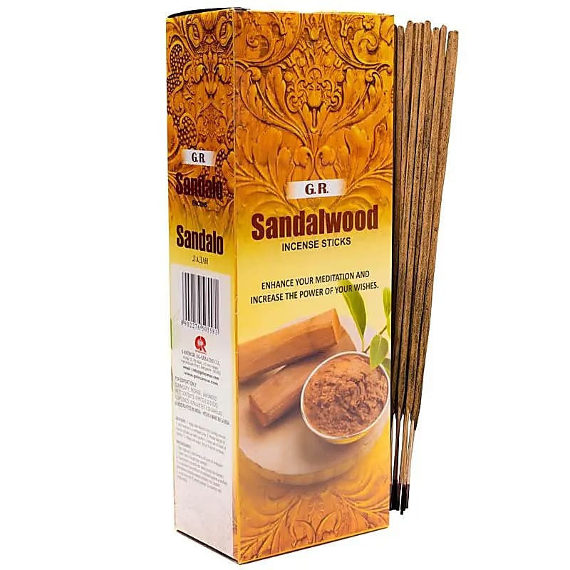 Incense sticks in hexagonal box Sandalwood, GR, 20g