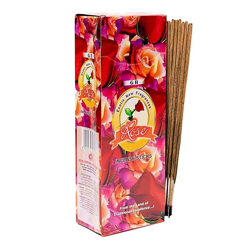 Incense sticks in a hexagonal box Rose, GR, 20g