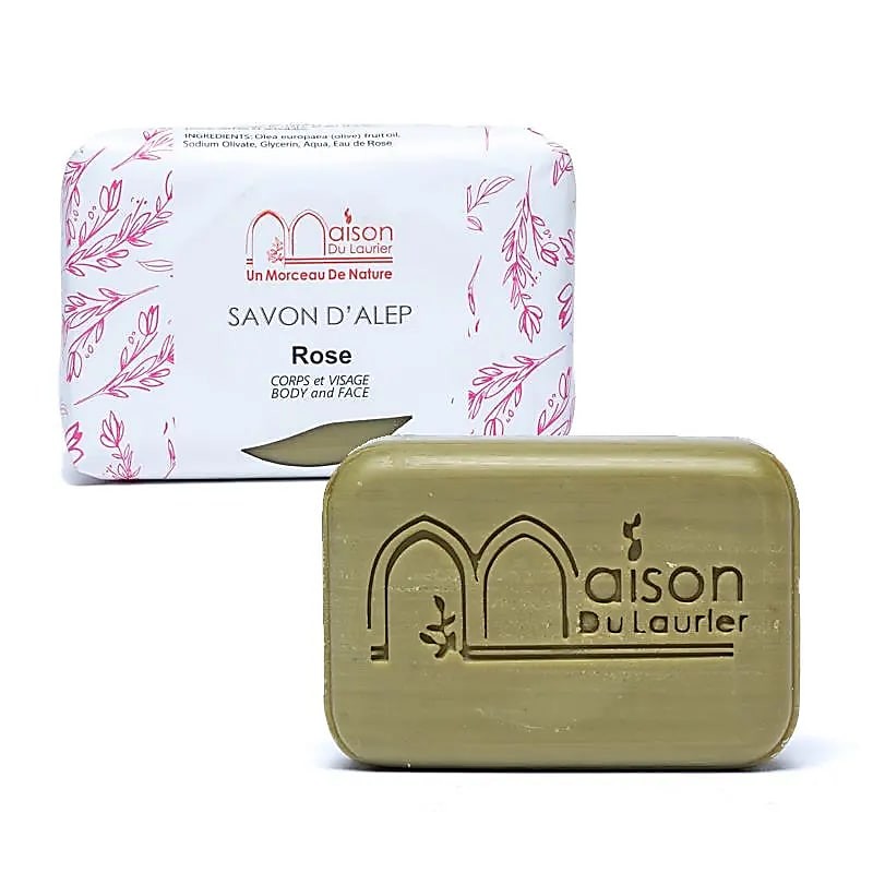 Aleppo soap Rose, Maison du Laurier, 100g