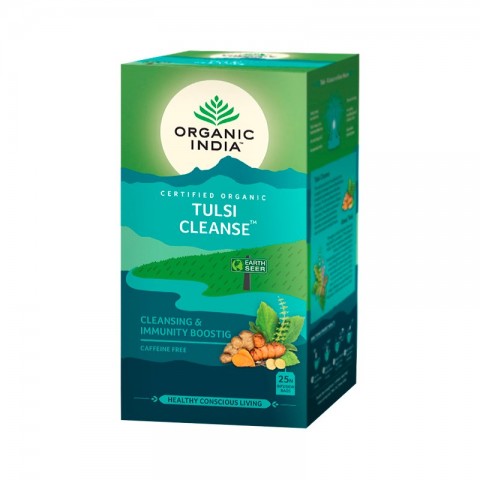 Ayurvedic Tea Tulsi Cleanse, Organic India, 25 packets