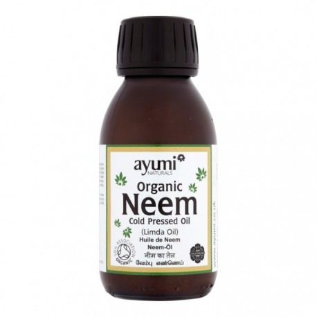 Organic Neem oil, cold pressed, Ayumi, 100 ml