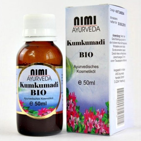 Ayurvedic face oil Kumkumadi, Nimi Ayurveda, organic, 50 ml