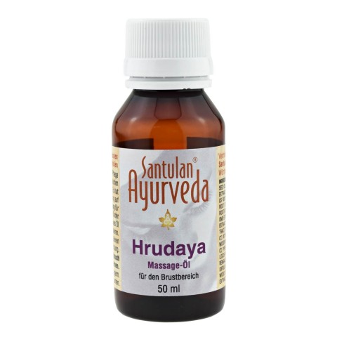 Massage oil for breast care Hrudaya, Santulan Ayurveda, 50ml