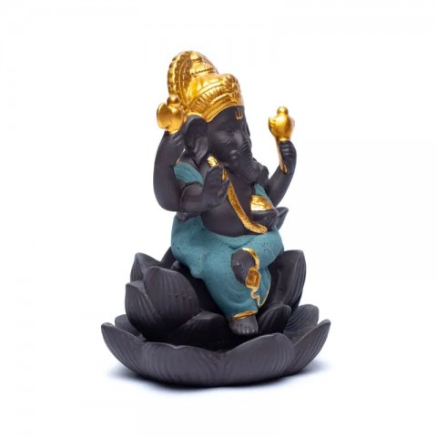 Ganesha Reverse Waterfall Effect Incense Holder