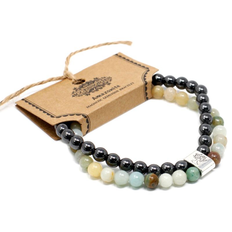 Mini Gemstone Stackers | Rainbow Amazonite Bracelet – The Austin Bracelet  Company