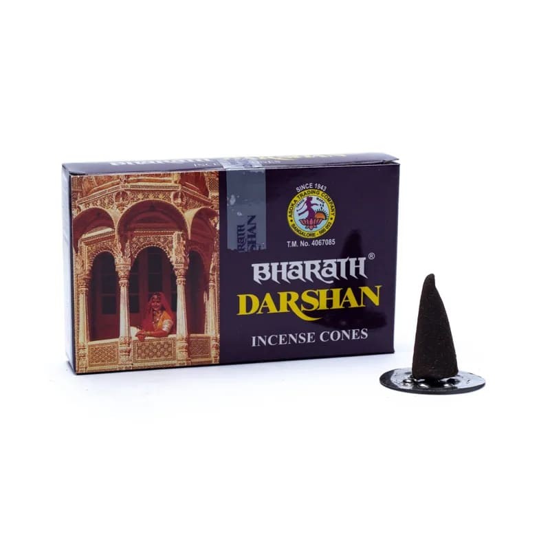 Incense cones Darshan, Bharath, 20 g