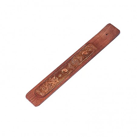 Wooden incense stick holder Dragon