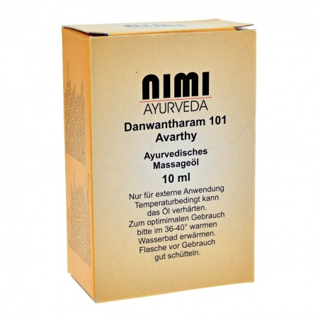 Аюрведическое масло Danwantharam 101 Avarthy, Nimi Auyrveda, 10 мл