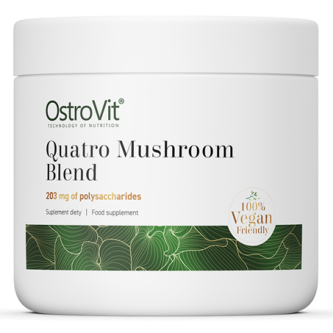 Four mushroom mix, powder, OstroVit, 50g