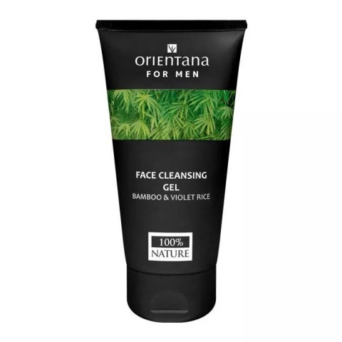 Facial cleanser for men Bamboo & Violet Rice, Orientana, 150ml