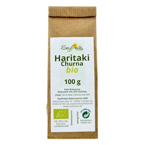 Haritaki powder, organic, Seyfried 100g