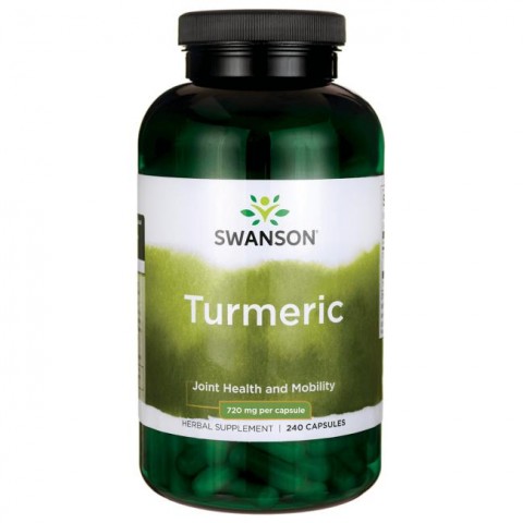 Turmeric, Swanson, 720 mg, 240 capsules