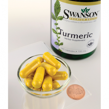 Turmeric, Swanson, 720 mg, 240 capsules