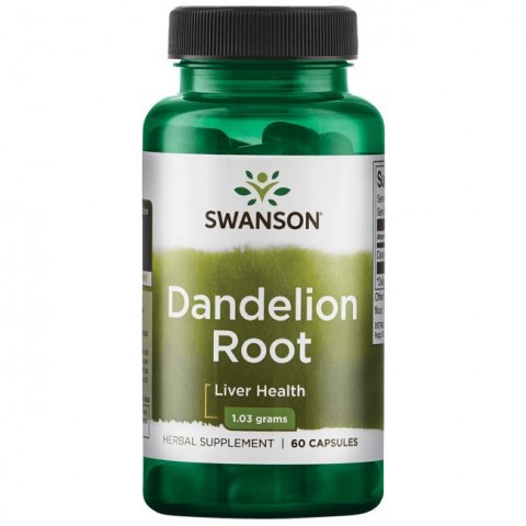 Dandelion Root, Swanson, 515 mg, 60 capsules