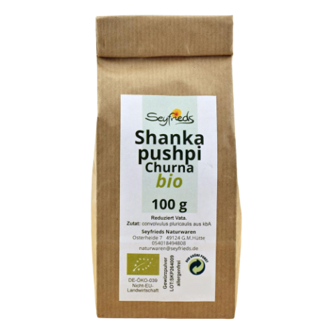 Shankapushpi Powder, organic, Seyfried, 100g