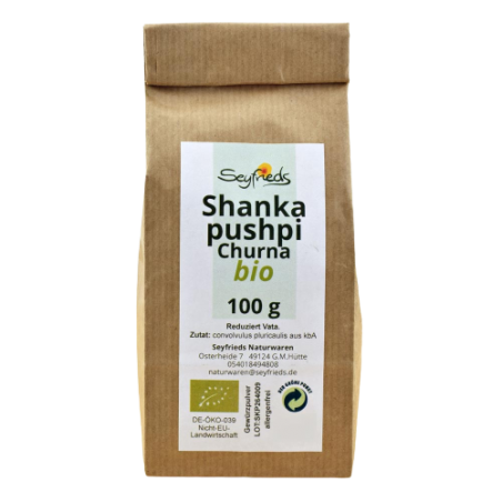 Shankapushpi Powder, organic, Seyfried, 100g