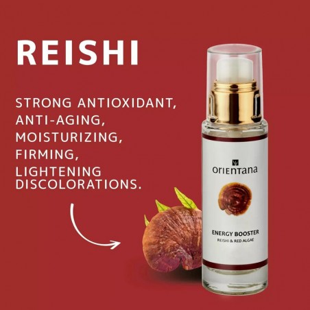 Reishi & Red Algalae Energy Booster Day Cream, Orientana, 30ml