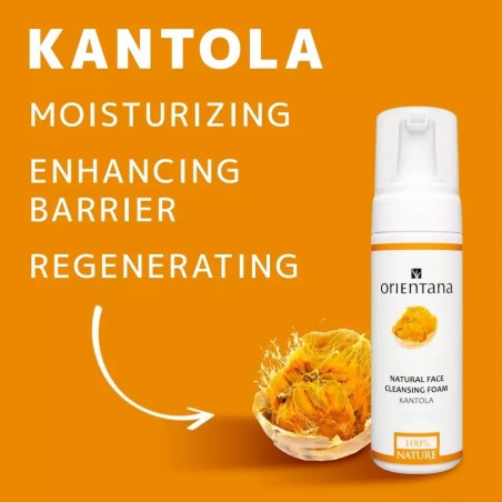 Facial cleansing foam Kantola, Orientana, 150ml