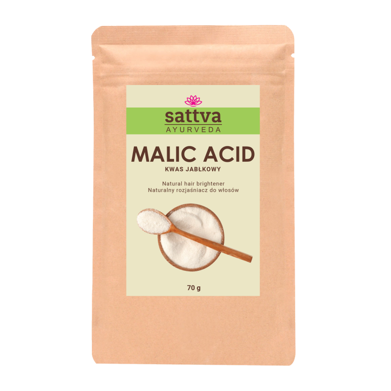 Malic Acid Hair Powder, Sattva Ayurveda, 70g