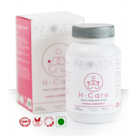 Heart supplement H-Care, Innoveda, 60 capsules
