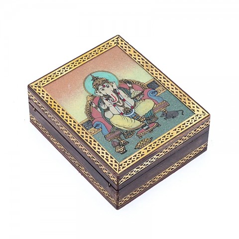 Tarot card or jewellery box Ganesha