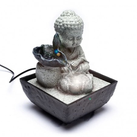 Water fountain Little Buddha, indoor, 22cm