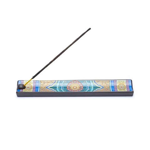 Ceramic incense stick holder Mandala