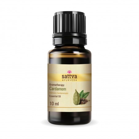 Cardamom essential oil, Sattva Ayurveda, 10ml