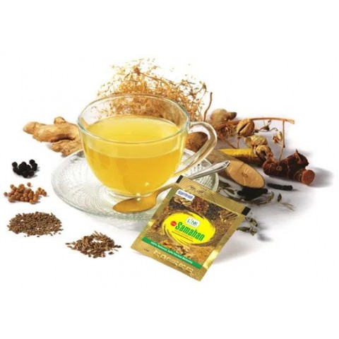 Instant Ayurvedic Tea Samahan Natural, 25 sachets