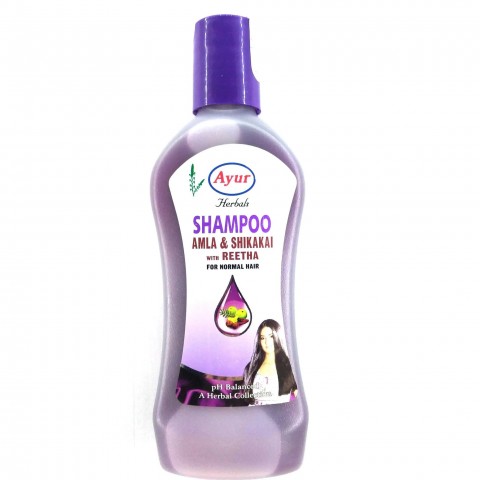 Herbal shampoo Amla Shikakai Reetha, Ayur, 500ml