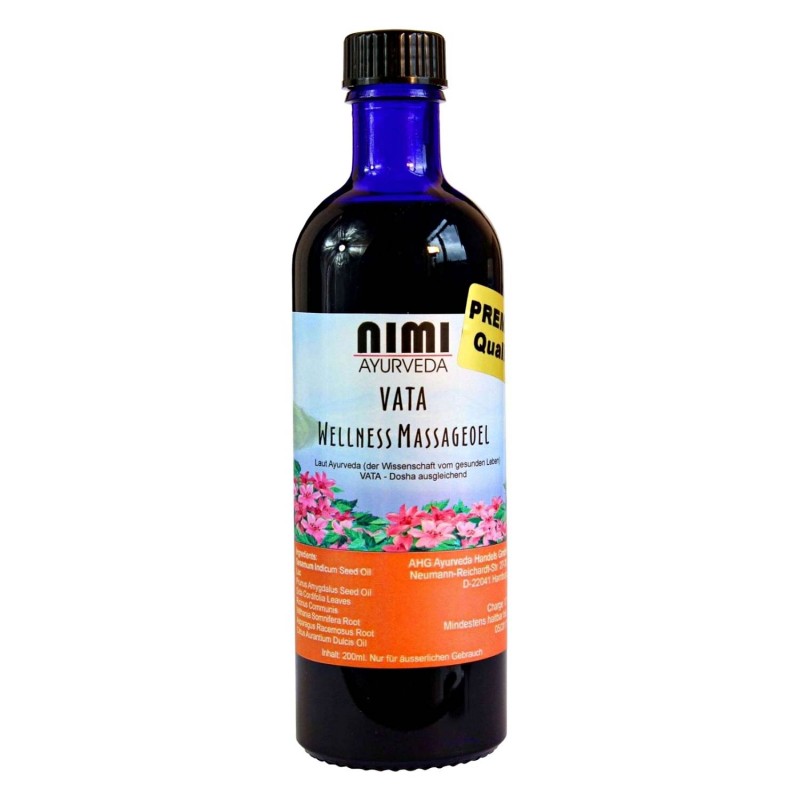 Масло для тела для сухой кожи Vata, Nimi Ayurveda, 200 мл