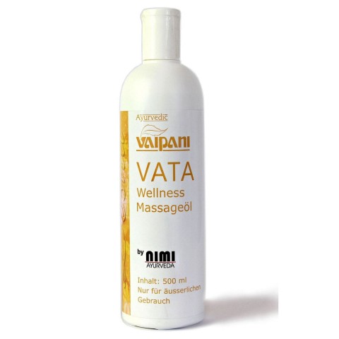 Massage oil for dry skin Vata Premium Wellness, Vaipani, 500 ml