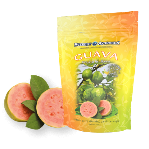 Dried guava fruit, Everest Ayurveda, 100g