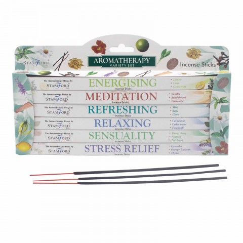 Incense gift set Aromatherapy, Stamford, 6x8 pcs.