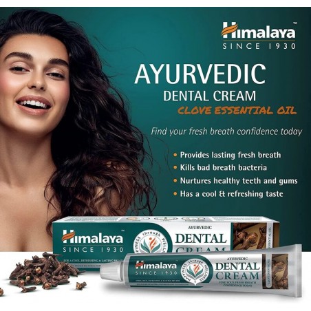 Ayurvedic toothpaste cream with clove oil, Himalaya, 100g