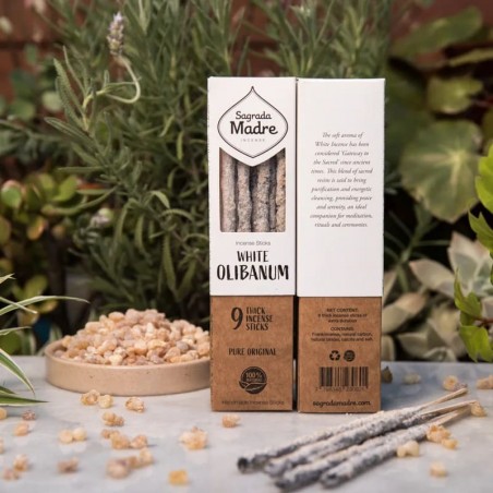 Herbal incense White Olibanum, Sagrada Madre, 9 pcs.