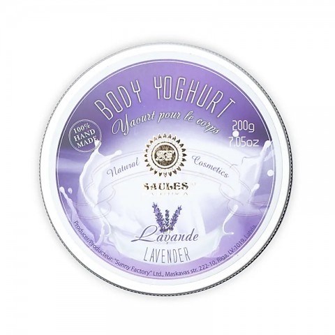 Handmade body yoghurt Lavender, Saules Fabrika, 200g