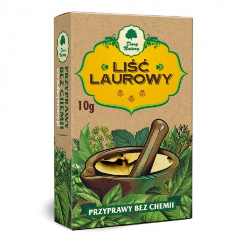 Bay leaves, whole, Dary Natury, 10g