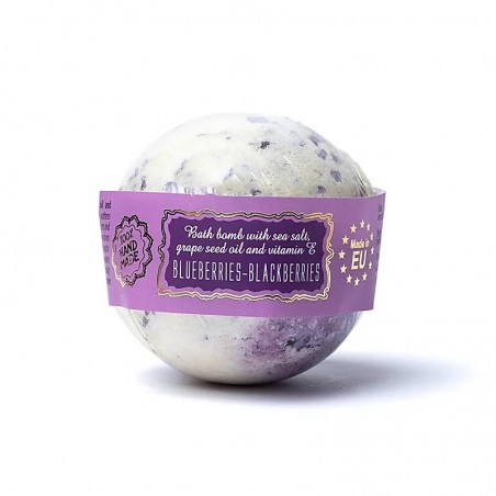 Blueberry Blackberry Bath Bomb, Saules Fabrika, 145g