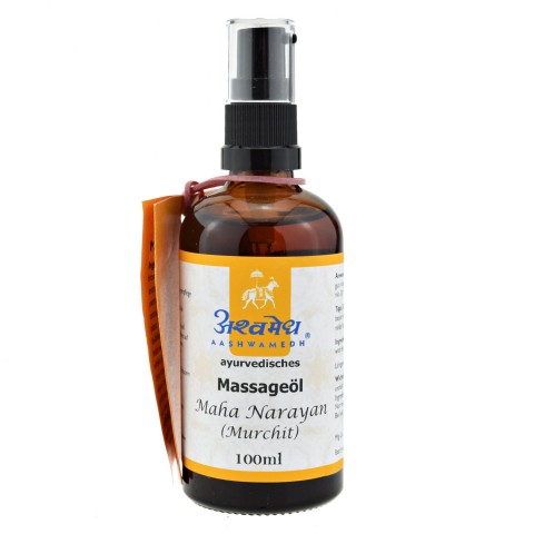 Massage oil for joints Maha Narayan Thailam Murchit, Aashwamedh, 100 ml