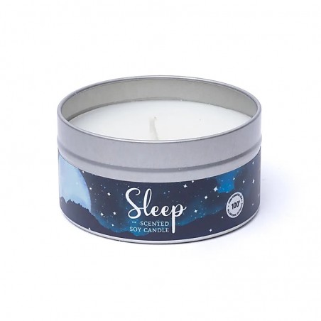 Scented soy candle Sleep in a tin, Song, of India, 80g