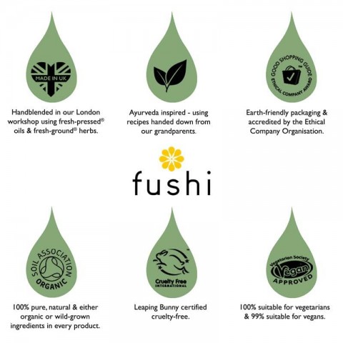 Body wash for sensitive skin with herbs Bringer of Peace, Fushi, 230ml