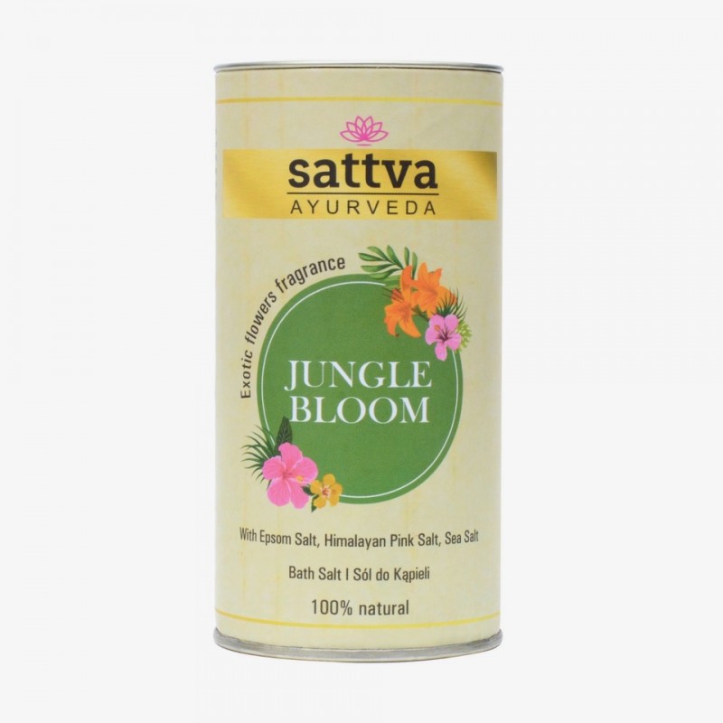Соль для ванн Jungle Bloom, Sattva Ayurveda, 300 г