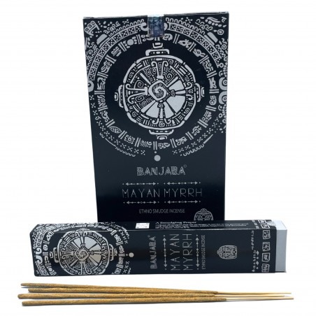 Incense sticks Mayan Myrrh, Banjara Tribal, 35g