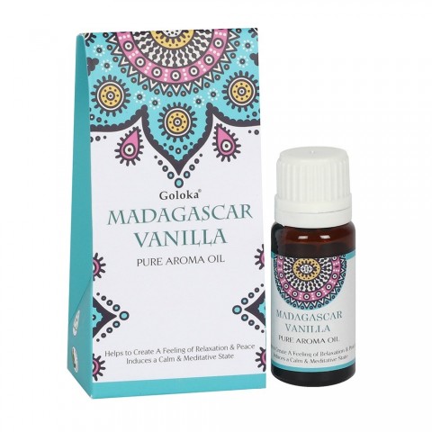 Pure Aromatic Oil Madagascar Vanilla, Goloka, 10ml