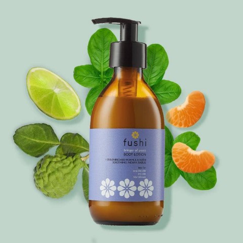 Body lotion with herbs for sensitive skin Bringer of Peace, Fushi, 230ml