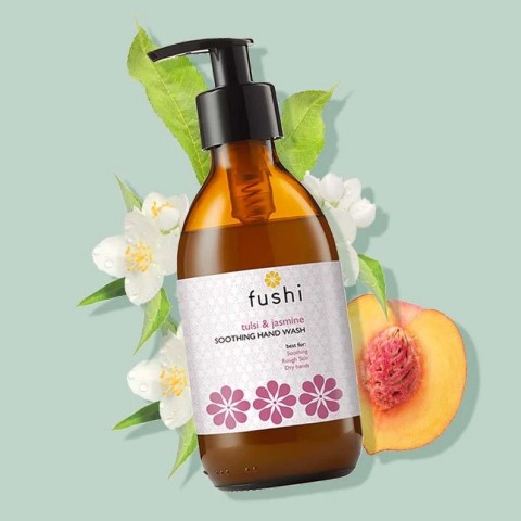 Soothing Tulsi and Jasmine Hand Wash, Fushi, 230ml