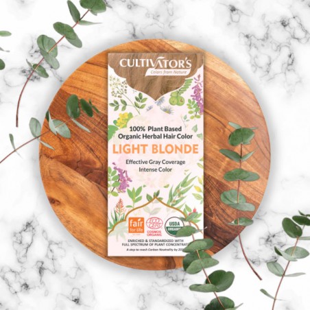 Plant-based hair dye Light Blonde, Cultivators, 100g